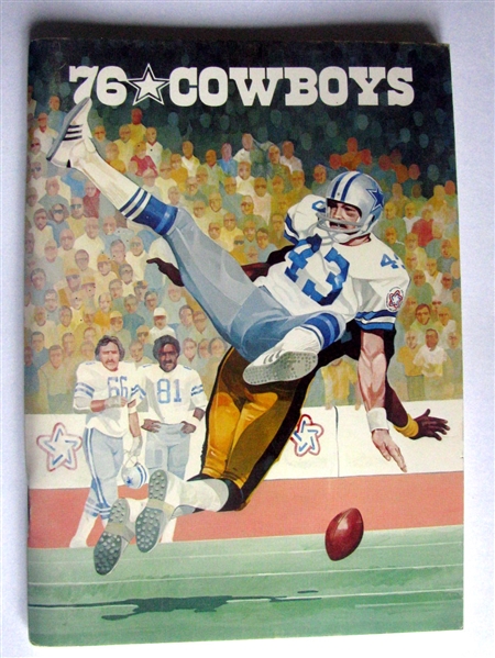 1976 DALLAS COWBOYS YEARBOOK