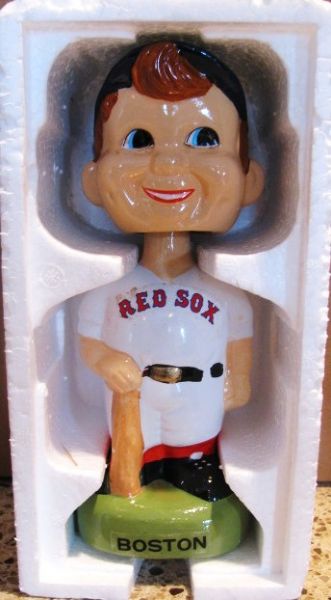 80's BOSTON RED SOX BOBBING HEAD w/BOX