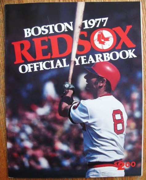 1977 BOSTON RED SOX OFFICIAL YEARBOOK