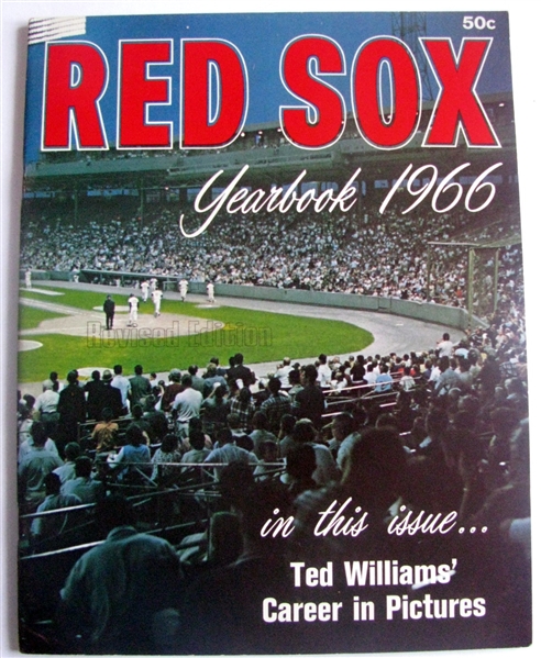 1966 BOSTON RED SOX YEARBOOK