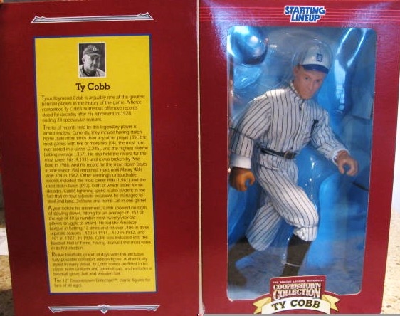 1996 TY COBB 12 STARTING LINE-UP FIGURE MINT IN BOX