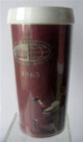 1964 CLEVELAND BROWNS WORLD CHAMPIONS VOLPE PLAYER CUP- VINCE COSTELLO