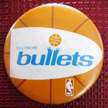 60's-70's BALTIMORE BULLETS BASKETBALL PIN