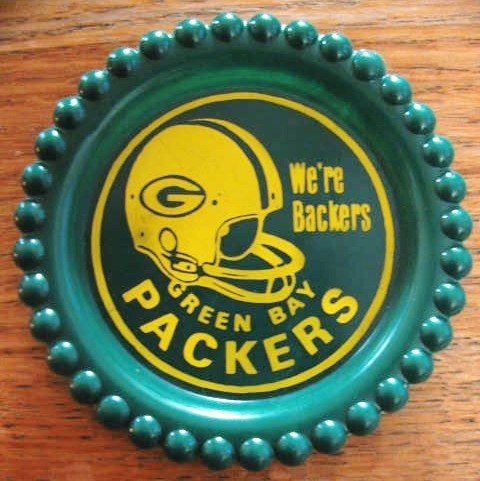 60's GREEN BAY PACKERS COASTER