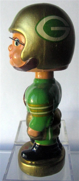 60's GREEN BAY PACKERS TOES-UP TYPE 1 BOBBING HEAD