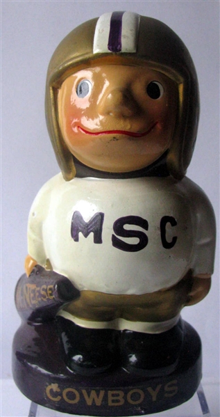 60's MCNEESE STATE COWBOYS QUINCO MASCOT BANK