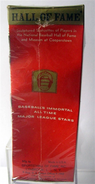1963 PIE TRAYNOR HALL OF FAME BUST w/SEALED BOX