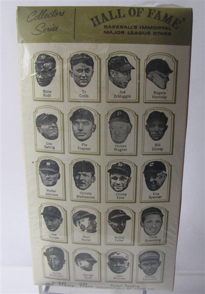 1963 PIE TRAYNOR HALL OF FAME BUST w/SEALED BOX