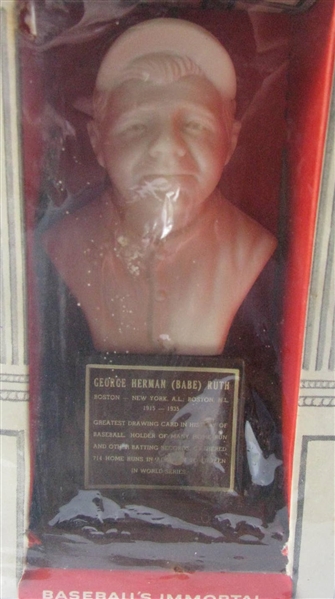 1963 BABE RUTH HALL OF FAME BUST w/SEALED BOX