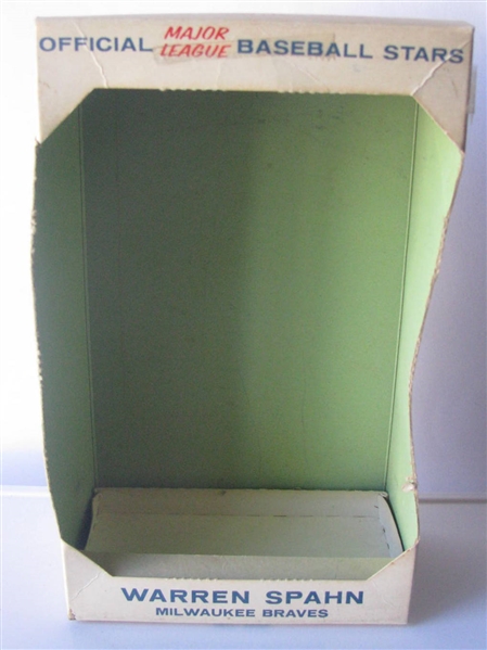 50's/60's WARREN SPAHN HARTLAND PLASTICS STATUE w/BOX & TAG