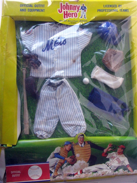 1965 NEW YORK METS JOHNNY HERO OUTFIT -SEALED IN BOX