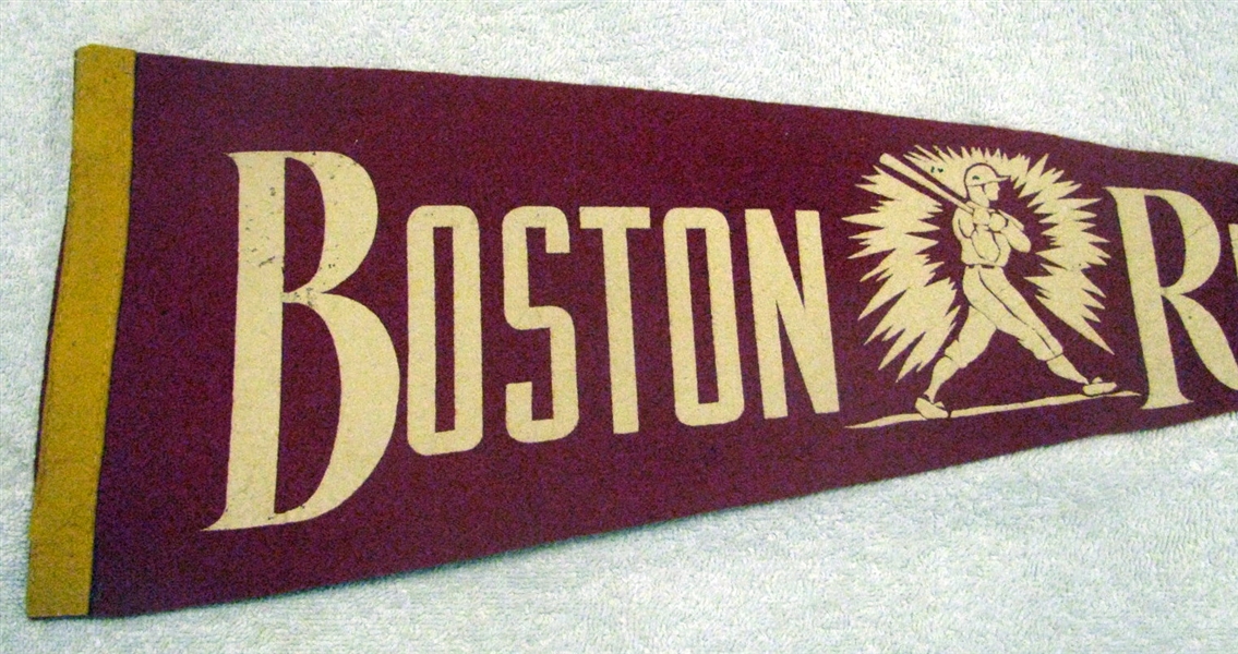 40's BOSTON RED SOX 3/4 SIZED PENNANT