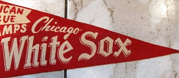 1959 CHICAGO WHITE SOX AMERICAN LEAGUE CHAMPS FULL SIZE PENNANT