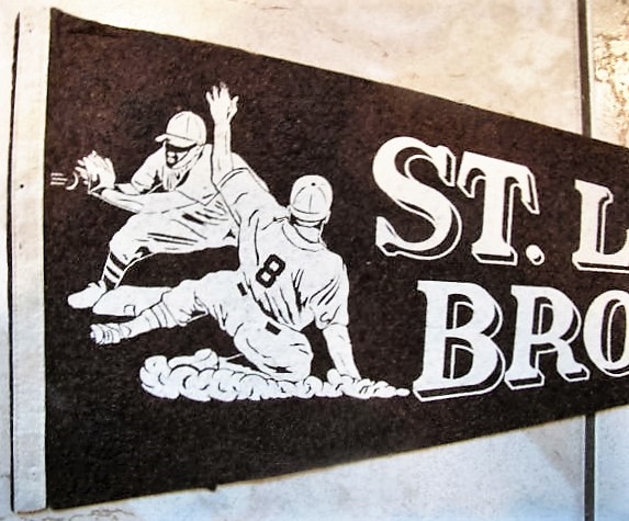 40's ST. LOUIS BROWNS FULL SIZE PENNANT