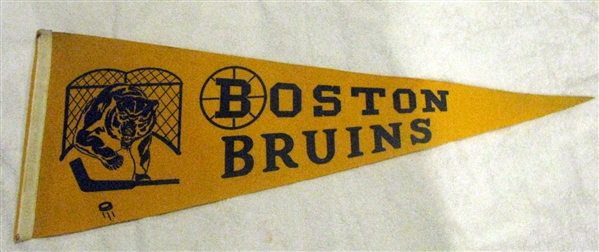 50's/60's BOSTON BRUINS PENNANT