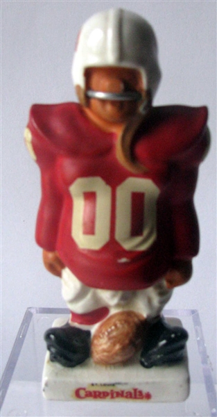 60's ST. LOUIS CARDINALS KAIL STATUE - SMALL STANDING LINEMAN