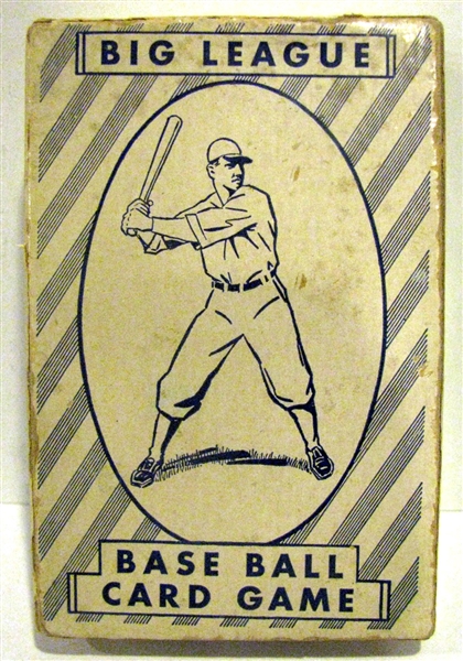 1949 BIG LEAGUE BASE BALL CARD GAME w/BOX