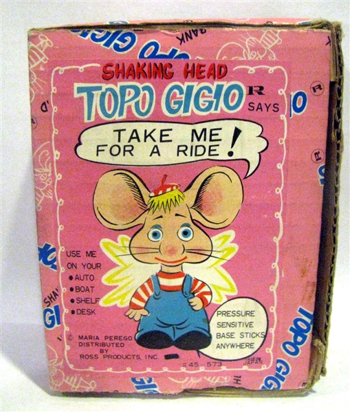 60's TOPO GIGIO BOBBING HEAD w/BOX
