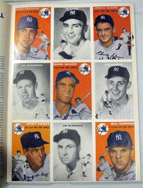 AUGUST 23, 1954 SPORTS ILLUSTRATED - 2ND EVER ISSUE w/BASEBALL CARDS