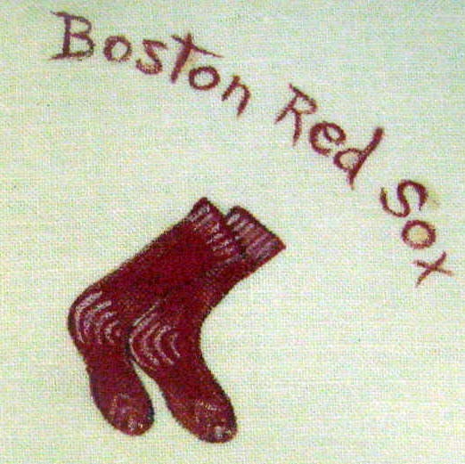 VINTAGE BOSTON RED SOX DOILIES / HANKERCHIEFS