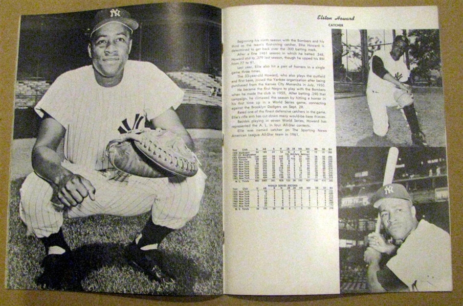 1963 NEW YORK YANKEES YEARBOOKS - 2 - OFFICIAL & JAY ISSUE