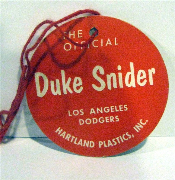 60's DUKE SNIDER HARTLAND STATUE w/BOX & TAG