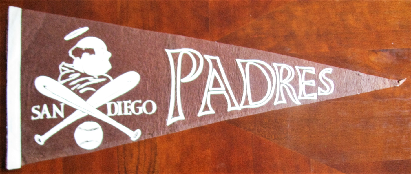 60's/70's SAN DIEGO PADRES FULL SIZE PENNANT