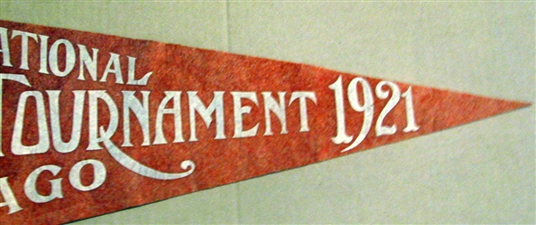 1921 32nd NATIONAL AMERICAN GYMNASTIC - UNION TOURNAMENT PENNANT