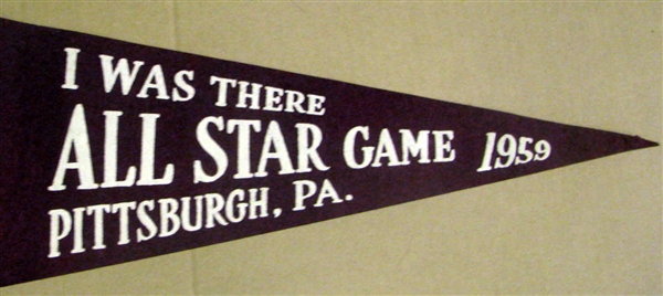 1959 ALL-STAR GAME PENNANT