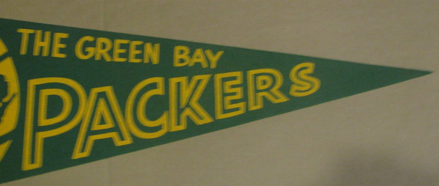 60's GREEN BAY PACKERS PENNANT
