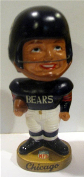 60's CHICAGO BEARS REALISTIC FACE BOBBING HEAD