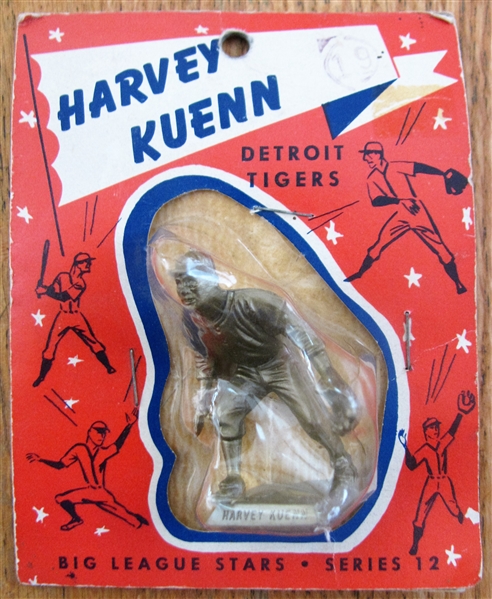 1956 HARVEY KUENNBIG LEAGUE STARS STATUE w/CARD