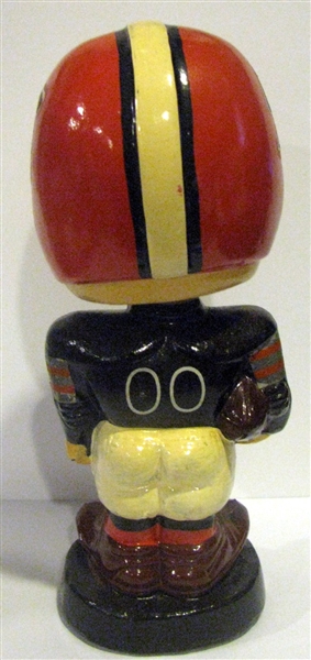 60's CLEVELAND BROWNS TYPE 4 TOES-UP BOBBING HEAD