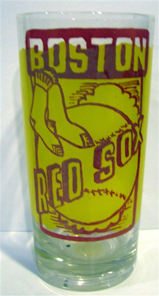 50's BOSTON RED SOX GLASS