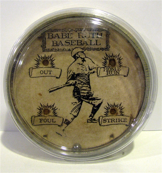 VINTAGE BABE RUTH DEXTERITY GAME
