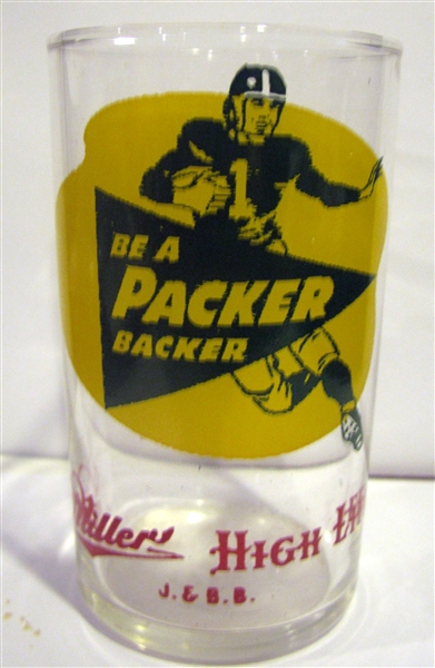 60's GREEN BAY PACKERS GLASSES - 2