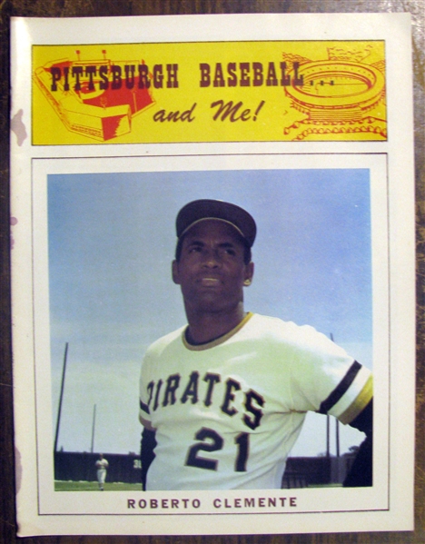 70's ROBERTO CLEMENTE -PITTSBURGH PIRATES AND ME! MAGAZINE TRIBUTE