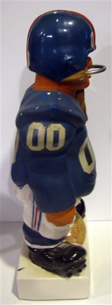 60's NEW YORK GIANTS KAIL STATUE - LARGE STANDING LINEMAN