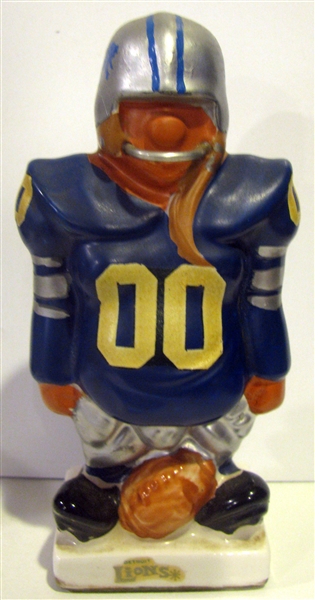 60's DETROIT LIONS KAIL STATUE - SMALL STANDING LINEMAN