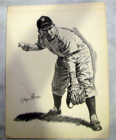 1958 SELF IMPROVEMANT PAMPHLET w/MANTLE,BERRA, COUSY & MORE