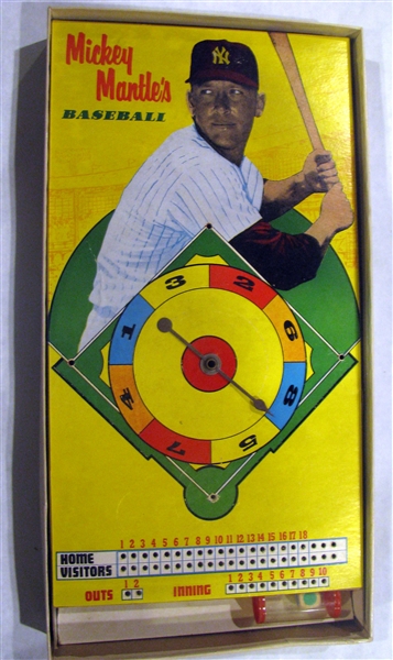 1958 MICKEY MANTLE BOARD GAME