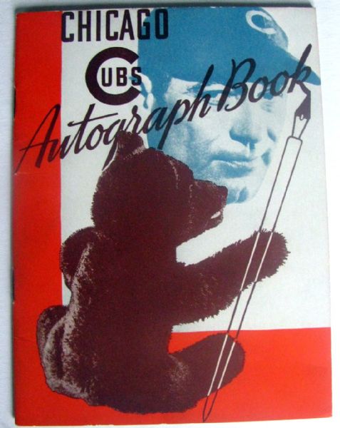 1937 CHICAGO CUBS mini YEARBOOK