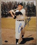 ENOS SLAUGHTER SIGNED COLOR PHOTO w/ SGC COA