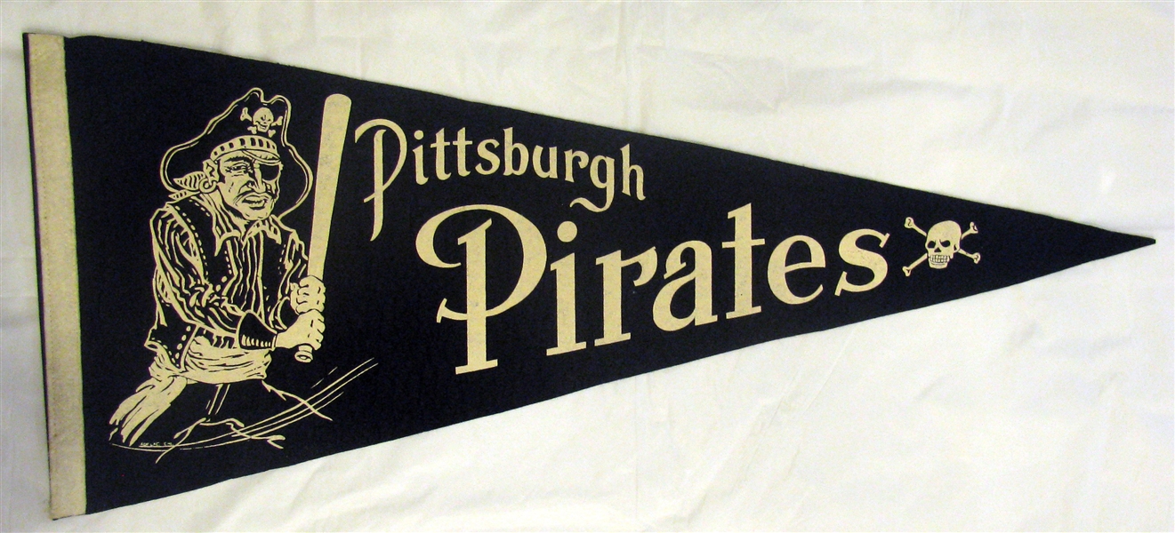 50's  PITTSBURGH PIRATES PENNANT