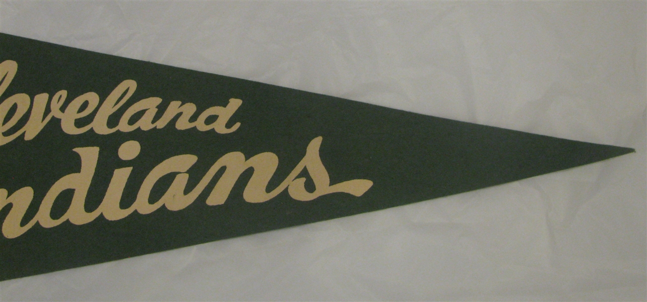 50's CLEVELAND INDIANS PENNANT