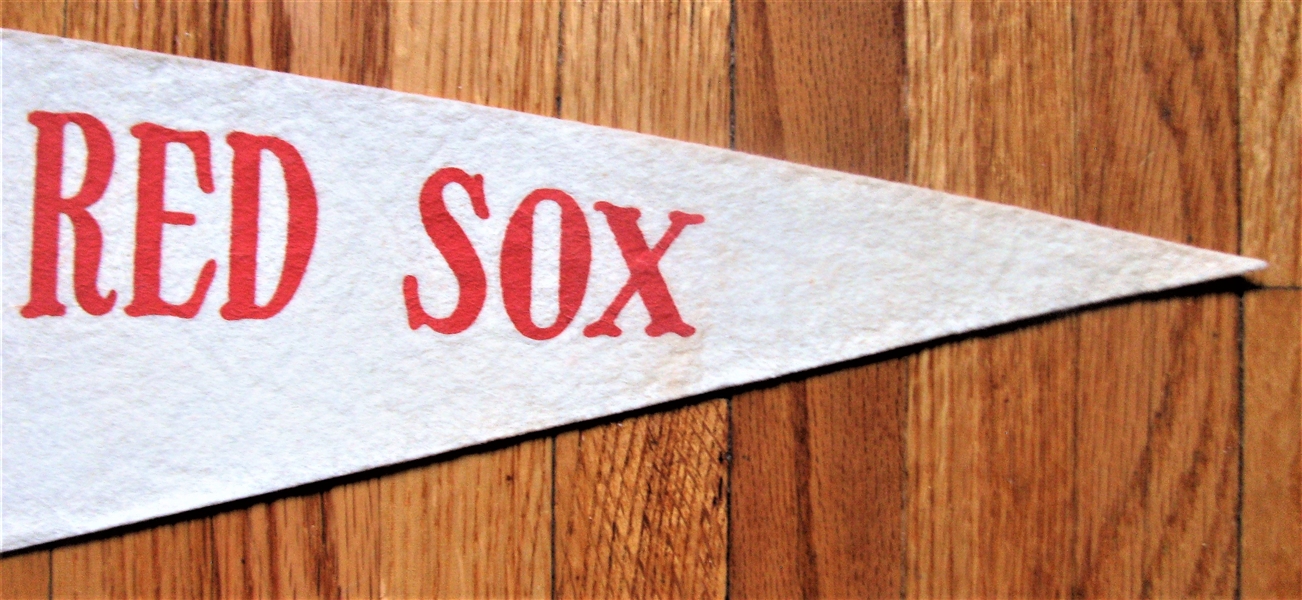 1946 BOSTON RED SOX FULL SIZED PENNANT - A.L. CHAMPIONSHIP YEAR