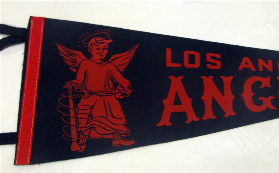 60's  LOS ANGELES ANGELS 3/4 SIZE PENNANT