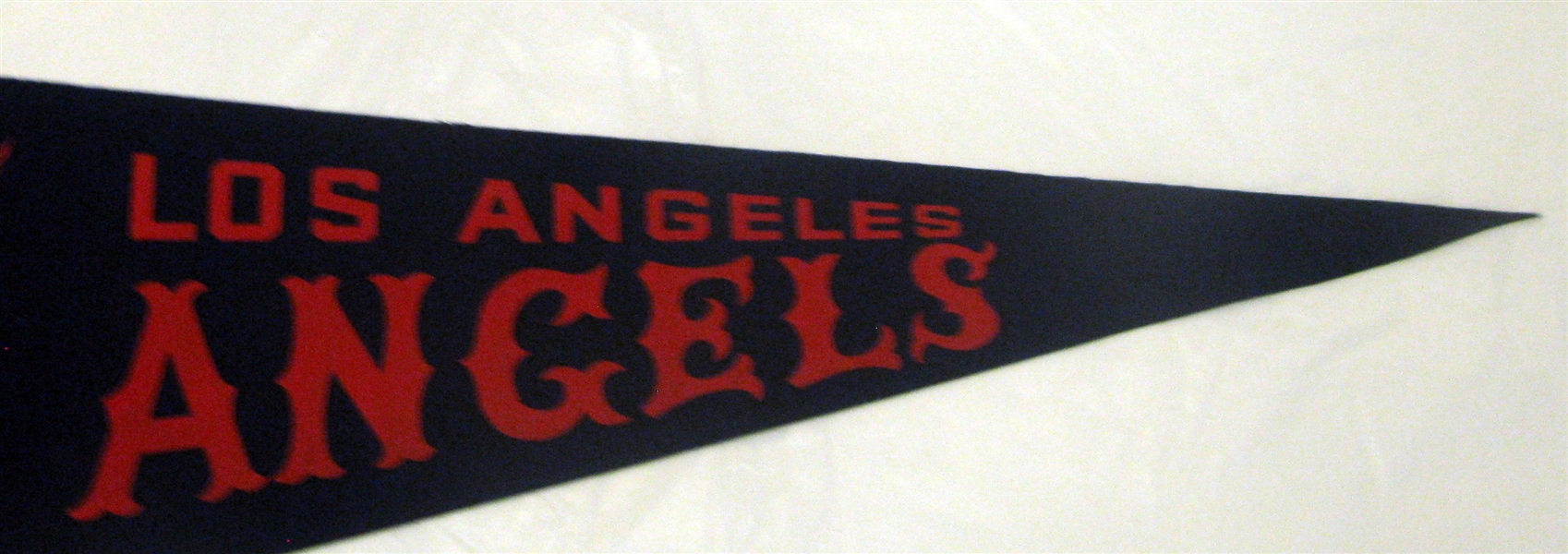 60's  LOS ANGELES ANGELS 3/4 SIZE PENNANT