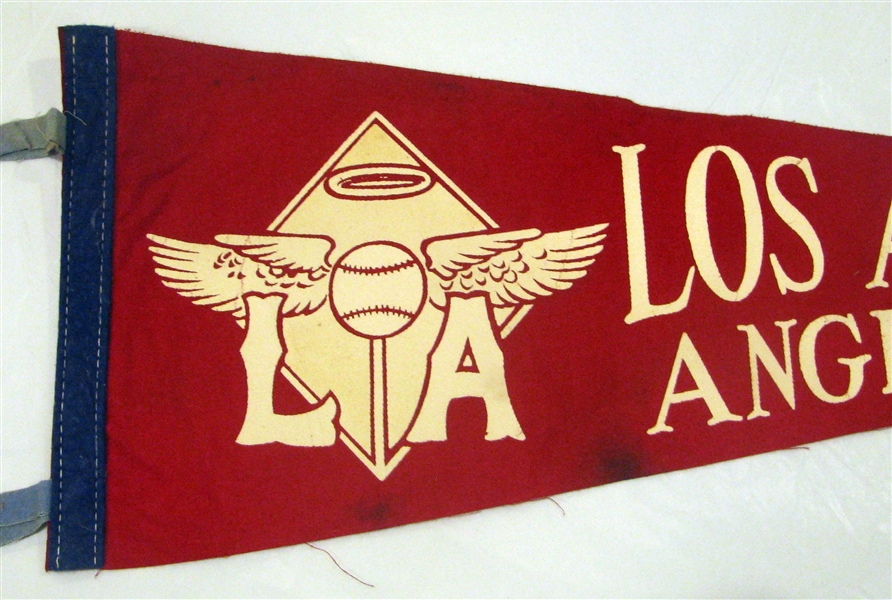 60's LOS ANGELES ANGELS 3/4 SIZE PENNANT