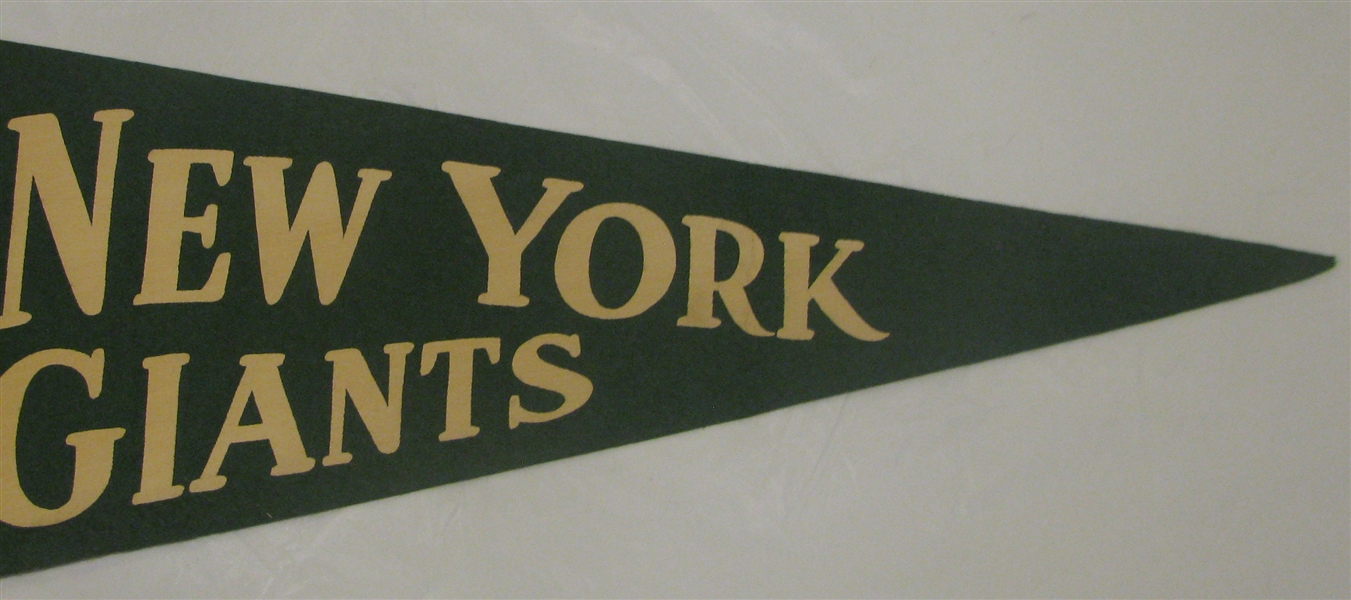 40's NEW YORK GIANTS PENNANT - POLO GROUNDS